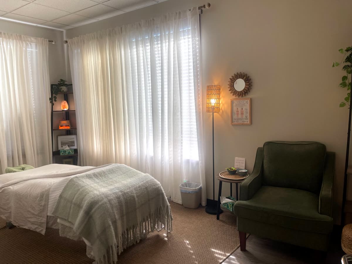 Actual Amend massage treatment room